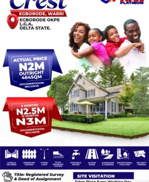 Platinum Crest Estate at EGBORODE. #0119